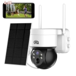 OVQ 4MP Solar Security Camera Wireless Outdoor @ $44.39