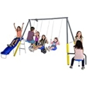 Sportspower 5ft Heavy Duty Cambridge Metal Swing Set with 2 Swings @ $175.00