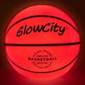 GlowCity Glow in The Dark Size 7 Basketball for Teen Boy – Glowing Red Basket Ball @ $27.50
