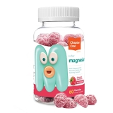 Chapter One Magnesium Gummies Raspberry, Great Tasting Magnesium Citrate for Kids, Calm Kids Magnesium, Magnesium Gummies for Women and Men, Certified Kosher, (60 Raspberry Flavored Gummies)