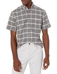 Amazon Essentials Men’s Regular-Fit Short-Sleeve Pocket Oxford Shirt @ $2.86