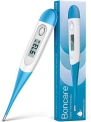 Thermometer for Adults, Digital Oral Thermometer for Fever with 10 Seconds Fast Reading (Light Blue)