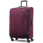 American Tourister 4 KIX 2.0 24 Inch Softside Expandable Spinner Luggage (Purple Orchid) @ $55.31