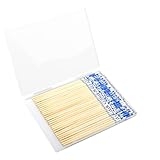OFCOX Chopsticks Disposable, Disposable Chopsticks, Wooden Chopsticks, Bamboo Chopsticks, Premium Chop Sticks for Japanese Sushi and Chinese Dishes, Individually Wrapped, Solid No Splinter. 25 Pairs