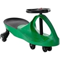 Lil’ Rider Ride-On Wiggle Car Toy with No Batteries, Gears or Pedals, Uses Twist, Turn, Wiggle Movement to Steer Zigzag Car Foot-to-Floor Ride-On (Green) @ $24.97