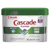 Cascade Platinum Dishwasher Pods @ $7.79