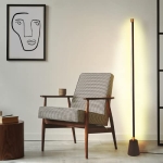 Six6Four Boho LED Wood Floor Lamp @ $50.00
