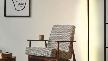 Six6Four Boho LED Wood Floor Lamp @ $50.00