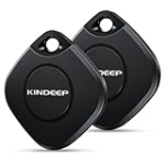 Tracker Air Tag 2 Pack: Smart Key Finder Work with Apple Find My (iOS only), Luggage Tracker for Kids Keys Wallet Bags and Pets, Item Locator Bluetooth Tracking Device for Home Outdoor Travel Hiking