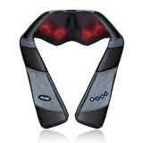 Massagers for Neck and Back with Heat, Nicwell Shiatsu Back and Neck Massager with Heat Deep Kneading Massage for Neck, Back, Shoulder, Foot and Legs, Home, Car, Office Use