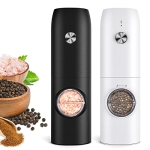 Electric Salt and Pepper Grinder Set (2 Pack) @ $15.99