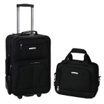 Rockland Fashion Softside Upright Luggage Set @ $38.82