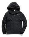 Champion mens Stadium Packable Jacket, Left Chest Script Jacket, Black-549369, Medium US