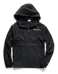 Champion mens Stadium Packable Jacket, Left Chest Script Jacket, Black-549369, Medium US