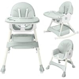 Harppa Convertible 4-in-1 Baby High Chair with Removable Tray»$61.99