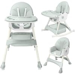 Harppa Convertible 4-in-1 Baby High Chair with Removable Tray»$61.99