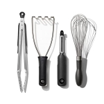OXO Good Grips Stainless Steel Essential 4-Piece Kitchen Gadget Set @ $27.95