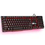 DBPOWER Gaming Office 2-in-1 Keyboard with 3-Color LED backlighting @ $12.00