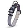Roses&Poetry Reflective Dog Collar with Black and Gray Gradient Color, Adjustable Durable Pet Collars for Small Medium Large Dogs (Black and Gray-XS) @ $3.99