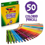 50 Count Crayola Colored Pencils $7.97 (Reg. $12.89) – $0.16/ Pencil! @ $7.97