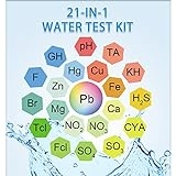 21 Way Premium Water Testing Kits for Drinking Water- Hofun EPA Standards Home Water Test Kit for Water Purification System Check, Well Water Test Strips with Lead, Mercury, PH, Hardness and More @ $5.80