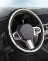 SEG Direct Pearl Steering Wheel Cover for Women Men Girls @ $8.49
