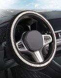 SEG Direct Pearl Steering Wheel Cover for Women Men Girls @ $8.49