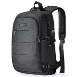 Tzowla Travel Laptop Backpack Water Resistant Anti-Theft Bag with USB Charging Port and Lock 15.6 Inch Computer Business Backpacks for Women Men College School Student Gift @ $23.96