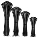 Cable Zip Ties,400 Pack Black Assorted Sizes 12+8+6+4 Inch,Multi-Purpose Self-Locking Nylon Cable Cord Management ,Plastic Wire Ties for Home,Office,Garden,Workshop. By HAVE ME TD @ $3.99