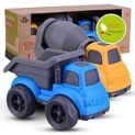 Aigitoy Toddler Car Toys for 3 4 5 Year Old, BPA Free, Phthalates Free, PVC, Dump Truck, Mixer Cement, Easter Basket Christmas Birthday Gifts for 3 4 5 Year Boy Girl. @ $14.99