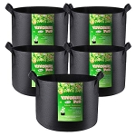 VIVOSUN 5-Pack 15 Gallon Plant Grow Bags @ $21.59