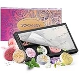 Shower Steamers Aromatherapy SWCANDY 8 Pack Mothers Day Gifts for Women, Her, Mom, Men Natural Essential Oil Home Spa Self Care Stress Relief Relaxation Bath Bombs Easter Basket Stuffers Wife Flower @ $3.99