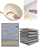 Gonpon 2024 New Multipurpose Wire Dishwashing Rags for Wet and Dry, Dual-Sided Structure, Non Scratch Wire Dish Cloth, Multipurpose Wire Miracle Cleaning Cloths, for Kitchen, Sinks, Pots, Tub(6pcs) @ $3.18