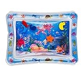 Splashin’kids inflatable tummy time premium water mat infants and toddlers is The perfect fun time play activity center your baby’s stimulation growth @ $16.93