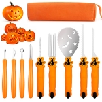 TRAALL Pumpkin Carving Kit Tools Halloween @ $9.98