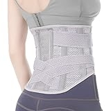 EGJoey Breathable Back Brace for Lower Back Pain Women and Men – Back Support Belt for Women, Relieve Lower Back Pain and Improve Posture with Comfort, Back Pain Relief Products, Posture Corrector @ $17.50