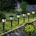 6 Pack Solar Lights Outdoor Garden, Solar Pathway Landscape Lights Supper Bright Waterproof and Corrosion-Resistant, Powered Solar Outdoor Lights for Yard Patio Walkway Driveway Sidewalk Lawn Décor
