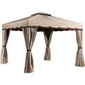 Sojag Outdoor 10x12FT Roma Hardtop Gazebo Outdoor Sun Shelter @ $527.78