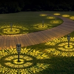 ZLIWRAL Solar Outdoor Lights Garden @ $18.00