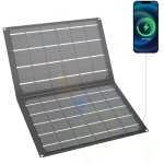 MARBERO 21W Foldable Solar Panel with USB-C USB-A Outputs for Phones @ $29.99