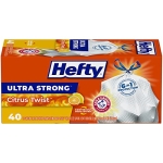 Hefty Ultra Strong Tall Kitchen Trash Bags @ $5.75