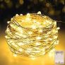 Led Fairy Lights Battery Operated, 16.4FT LED Warm White String Lights, Battery Powered Copper Wire Starry String Lights for Bedroom, Indoor Birthday Party, wedding, Christmas, Home Decor @ $3.99