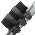 HomeMount Bike Speaker Mount – Speaker Holder Strap for Bike/Golf Cart/Boat, Compatible with Most Portable Speakers