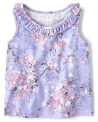 The Children’s Place Baby Toddler Girls Ruffle Tank Top @ $3.99