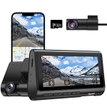 Rayfoto 4K Dual Dash Cam Built-in WiFi GPS Front 4K and Rear 2K Dual Dash Camera for Cars @ $88.50