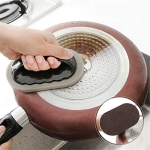 2pcs Emery Sponge Kitchen Pot Brush with Handle @ $4.79