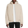 Climate Concepts Men’s Hooded Filled Jacket (Size S-L in Khaki) @ $8.41