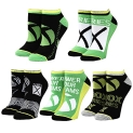 Bioworld Xbox gaming casual Ankle Socks Set for Boys 5-Pack @ $6.99
