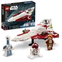 LEGO Star Wars OBI-Wan Kenobi’s Jedi Starfighter 75333 Building Toy Set – Features Minifigures @ $23.99