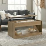 Sauder Beginnings Beginnings 43 Inch Large Rectangle Composite Coffee Table with Lift Top (Summer Oak Finish) @ $68.77